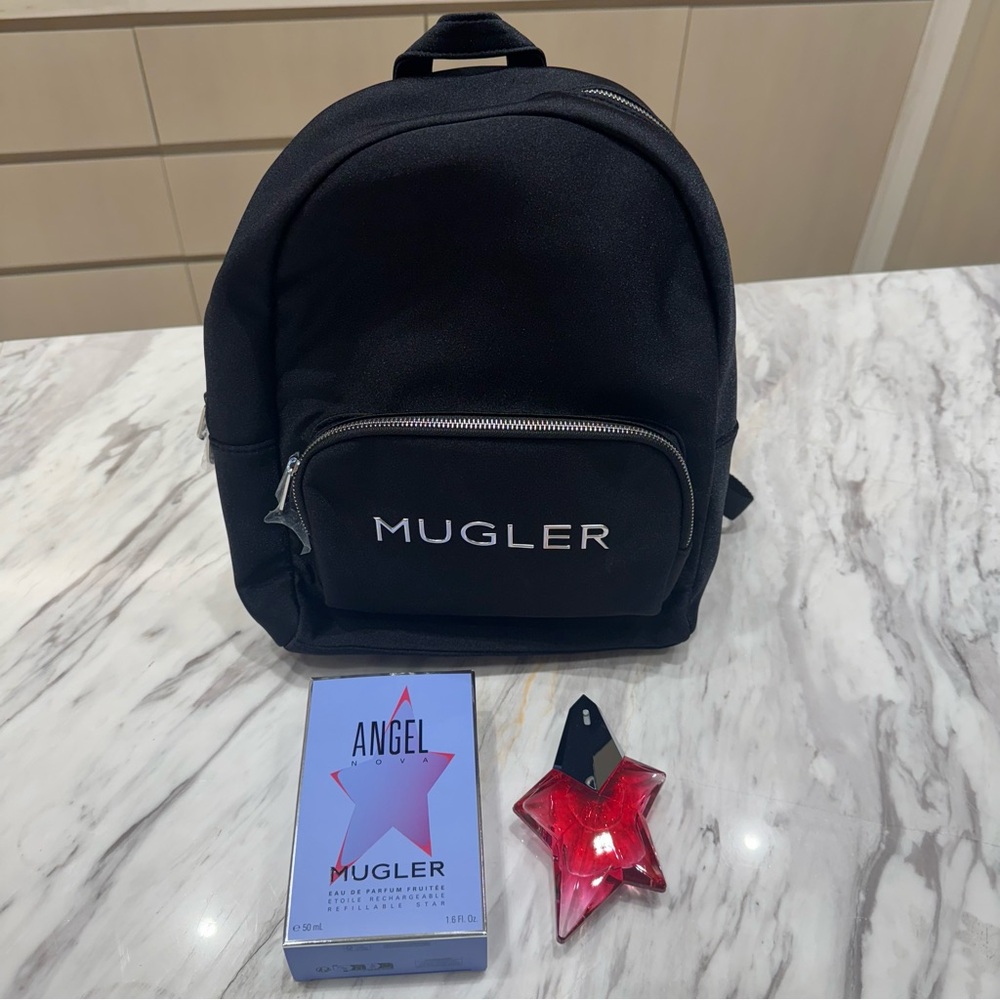 Sephora Mugler Angel Nova fragrance with Red Star Bottle